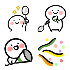 Daily Badminton Emoji 2