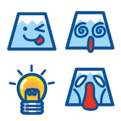 Emoji version of Fujiyama Boy appears.