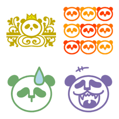 Decoration Panda's Emoji