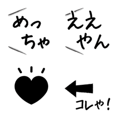 Can use a lot ''Kansai dialect'' Emoji