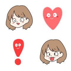 fancy girl emoji