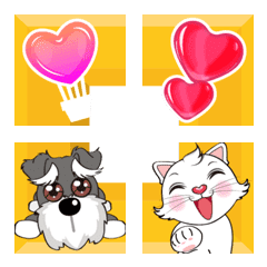 Dou Dou & Kitty Cara - Cute frame
