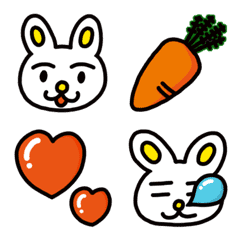 Loose Emoji of leisure rabbit