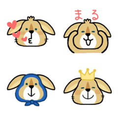 lop-eared rabbit KINAKO of  emoji