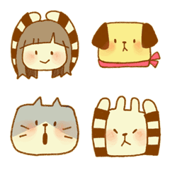 Yurufuwa Friends Emoji