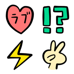 The Emoji which it is easy to use