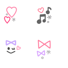 mini mini emoji simple GIRL