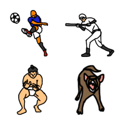 emoji of small people(sports)