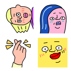 Meredith and friends Emoji2