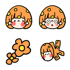 mushroom girl Emoji