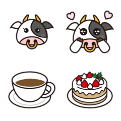 Emoji Cow cute animal