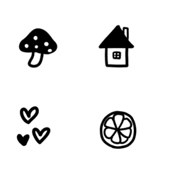 Simple handwriting Emoji (Small)