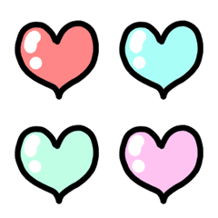 Many heart emoji