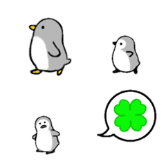 kawaii emoji's  penguin