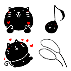 Black cat monokuro