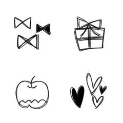 Simple doodle Emoji