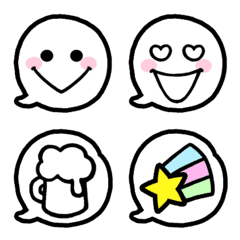 Simple baloon emoji 1