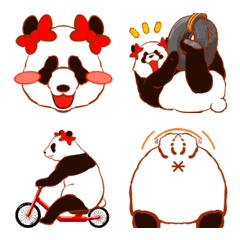 Ribbon Panda emoji