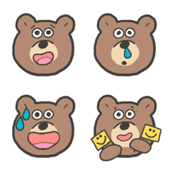 bear's face Emoji