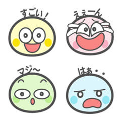 Hair character - kun emoji