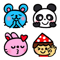 8 types of character Emoji