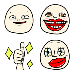 expressive face and pose Emoji