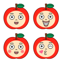 Fruits Brothers Emoji (Apple)