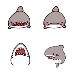 Emoji of shark
