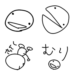 アホなへたくそな絵文字