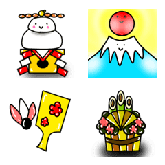 Japanese New Year emoji 