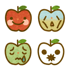 りんごと梨の絵文字