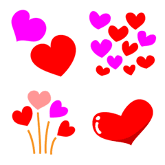 Heart mark full of Emoji