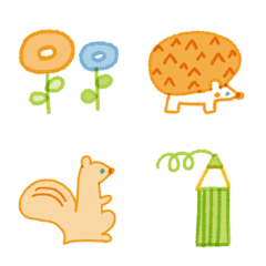 Animal North European Illustration Line Emoji Line Store