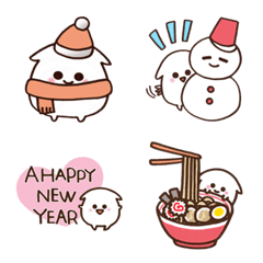 New Year & winter emoji