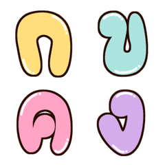 Thai letter emoji