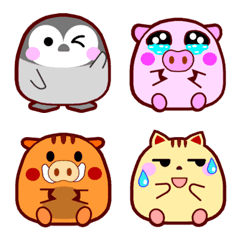 happy link animals (emoji)