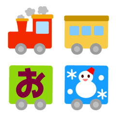 Steam locomotive emoji