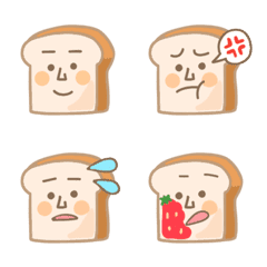 plain bread face