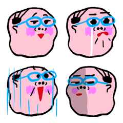 Happy  Jiji Emoji