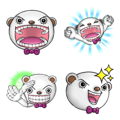 Positive bear Emoji