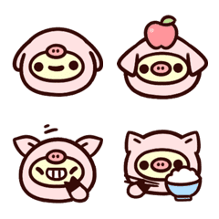 The Emoji of Chinese Zodiac Pig