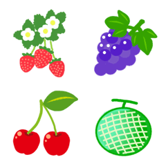Fruit filled emoji ver1