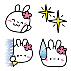 Cute White Rabbit 16: Doodle [Japanese]