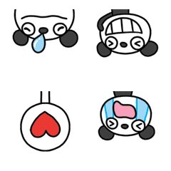 Upside-down Emoji (Marshmallow panda)