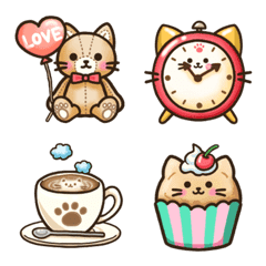 Various simple cute Emoji