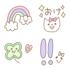 Simple(pastel Emoji2)