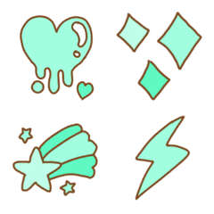 Mint green  Emoji