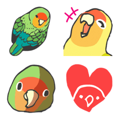 Zoo 5 / Rosy-faced lovebird