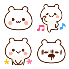 emoji cute bear