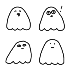 fluffy ghost emoji